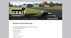 Desktop Screenshot of chiliselfstorage.com