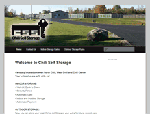Tablet Screenshot of chiliselfstorage.com